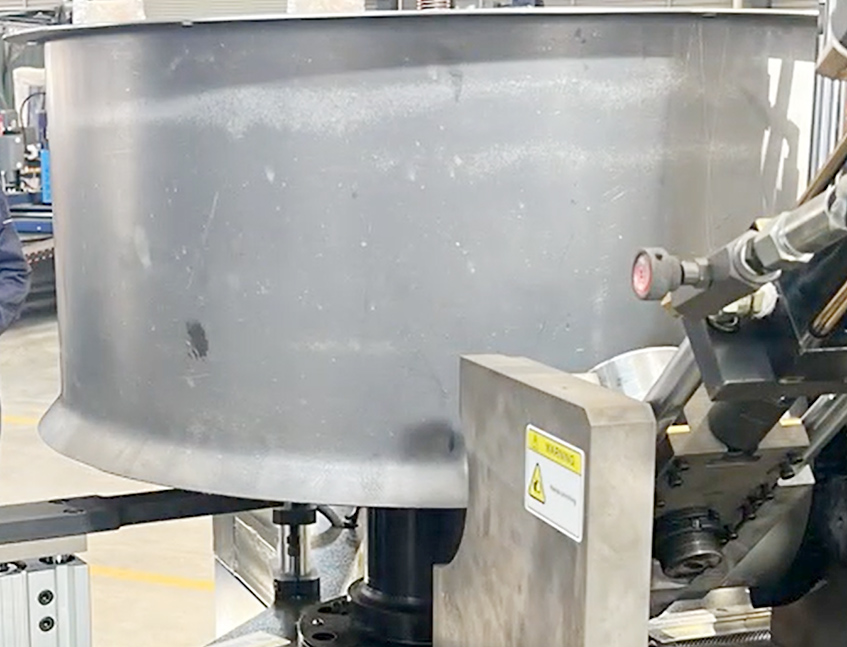 CNC flanging & punching machine